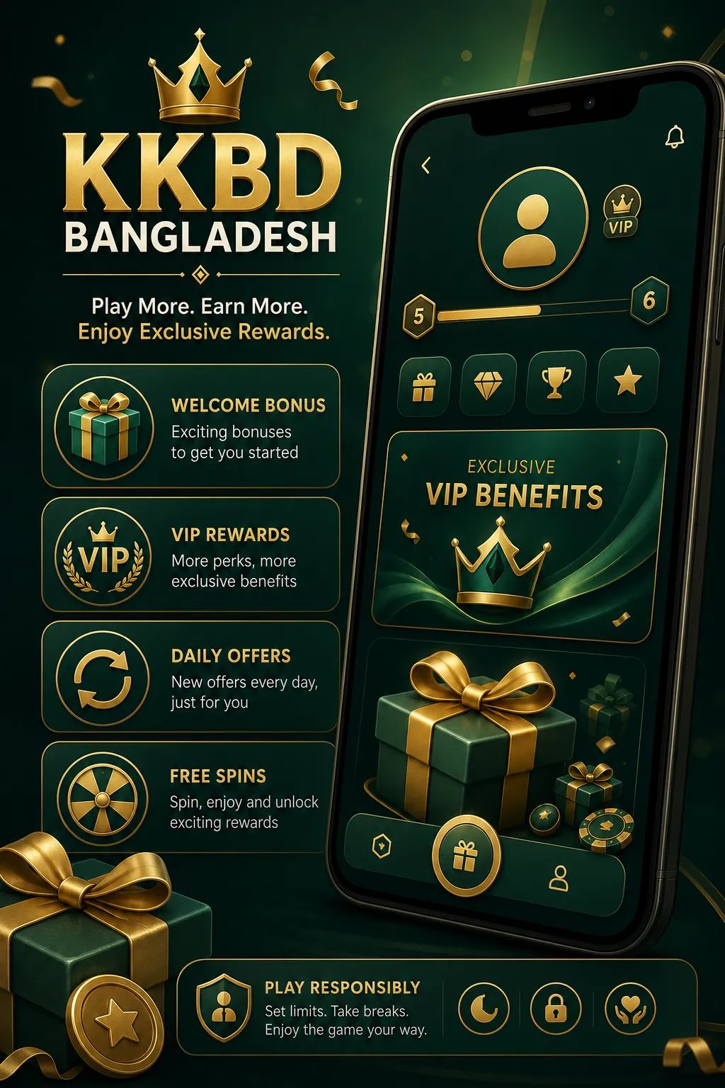 kkbd বোনাস শর্ত পড়ার ভিজ্যুয়াল